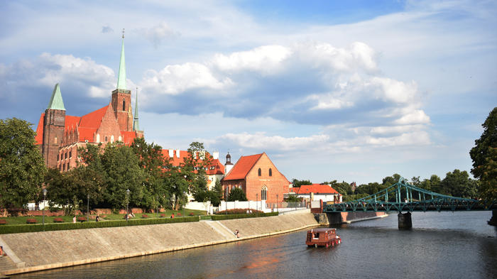 Kreuzkirche, Oder & Dombrücke